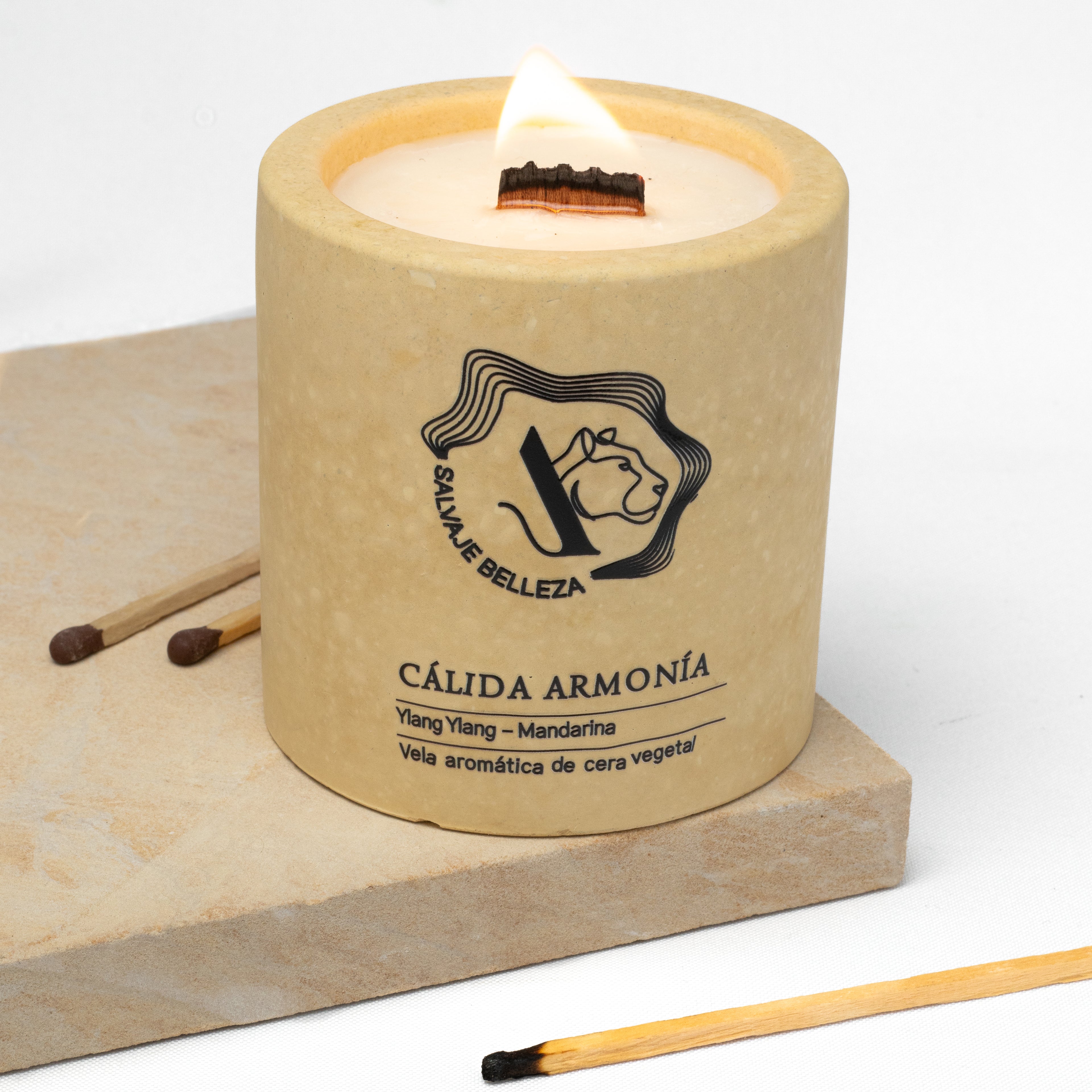 Vela Aromática Cálida Armonía